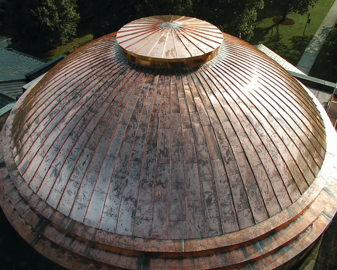 Craftsman Roofing crew installing a new roof in The Village at Little Falls